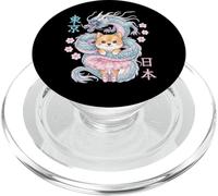 Japonés Dragon Kawaii Ballet Ballerina Lindo Anime Amante PopSockets PopGrip para MagSafe