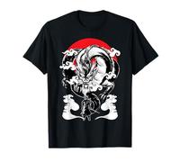 Japonés Dragón Tradición Asiático Tokio Dragón Kanji Japón Camiseta