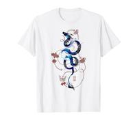 Japonés Estética Dragón Tokio Japón Manga Anime Asiático 80's Camiseta gráfica económica, Hombre, Blanco, L