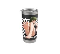 Japonés Femdom Waifu Sumisa Anime Pies Los dedos de los pies Otaku el manga Vaso térmico de acero inoxidable de doble pared