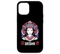Japonés Geisha Chica Japón Arte Carcasa para iPhone 12/12 Pro