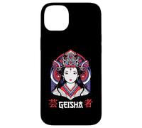 Japonés Geisha Chica Japón Arte Carcasa para iPhone 14 Plus