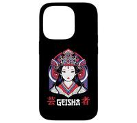 Japonés Geisha Chica Japón Arte Carcasa para iPhone 14 Pro
