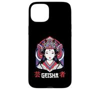 Japonés Geisha Chica Japón Arte Carcasa para iPhone 15 Plus
