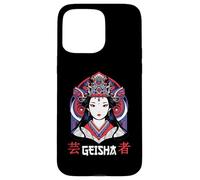 Japonés Geisha Chica Japón Arte Carcasa para iPhone 15 Pro MAX