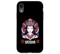 Japonés Geisha Chica Japón Arte Carcasa para iPhone XR