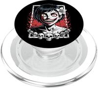 Japonés Horror Anime Manga Japón Y2K Chica Espeluznante Gótico PopSockets PopGrip para MagSafe