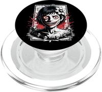 Japonés Horror Anime Manga Japón Y2K Chica Espeluznante Gótico PopSockets PopGrip para MagSafe