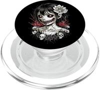 Japonés Horror Anime Manga Y2K Hannya Oni Máscara Chica Gótica PopSockets PopGrip para MagSafe