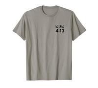Japonés I Can Do All Design Front and Back Print Christian Camiseta