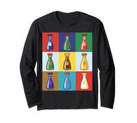 Japonés Ichiban Shoyu Salsa De Soja Arte Pop Retro Asiático Gráfico Manga Larga