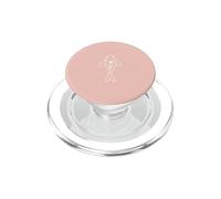 Japonés Koi Pez Lotus Flor Zen Line Art PopSockets PopGrip para MagSafe