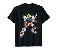 Japonés Mecha Robot Samurai Guerrero Manga Arte Anime Camiseta