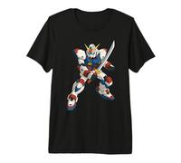 Japonés Mecha Robot Samurai Guerrero Manga Arte Anime Camiseta Premium