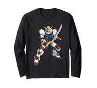 Japonés Mecha Robot Samurai Guerrero Manga Arte Anime Manga Larga