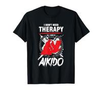 Japonés no necesito terapia, necesito aikido Camiseta