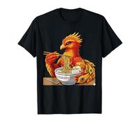 Japonés Ramen Phoenix Kawaii Anime Comida Asiática Fideos Otaku Camiseta