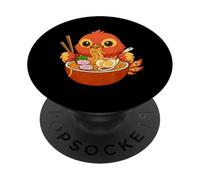 Japonés Ramen Phoenix Kawaii Anime Comida Asiática Fideos Otaku PopSockets PopGrip Adhesivo