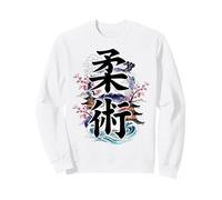 Japonés Sakura Flor Jardín Zen Montaña Fuji Jiu Jitsu Sudadera
