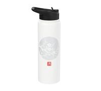Japonés Sakura Moon Kanji Stainless Steel Insulated Water Bottle