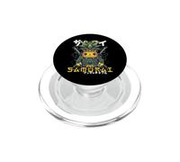 Japonés Samurai Piña Guerrero Ukiyo Sensei Samurai PopSockets PopGrip para MagSafe