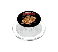 Japonés Takoyaki Anatomía Street Food Arte Ilustración PopSockets PopGrip para MagSafe