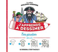 J'apprends à dessiner les pirates (J'APPRENDS A DESSINER)