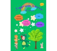 J'apprends à écrire en cursive - Cahier d'écriture pour enfants : Alphabet, mots et thèmes illustrés: Ecriture facilité pour les enfants
