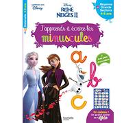 J'apprends à écrire les minuscules La Reine des Neiges II: Moyenne et Grande sections