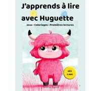 J'apprends à Lire les Sons avec Huguette: Méthode Phonologique Montessori en Coloriages - Alphabet, Syllabes, Lettres et Premiers Mots - Cahier d'Activités pour la Maternelle et le CP
