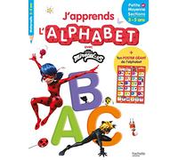 J'apprends l'alphabet avec Miraculous Maternelle Petite et Moyenne Section: Avec 1 poster géant de l'alphabet