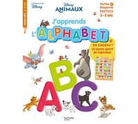 J'apprends l'alphabet Disney Animaux: Petite et Moyenne Sections