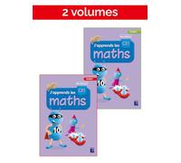 J'apprends les maths CE1: Fichiers 1 et 2, pack en 2 volumes