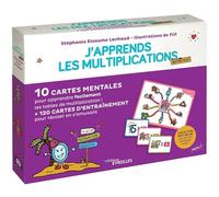 J'apprends les multiplications autrement: 10 cartes mentales pour apprendre facilement les tables de multiplication + 120 cartes d'entraînement pour réviser en s'amusant