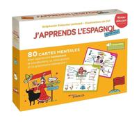 J'apprends l'Espagnol autrement niveau débutant: 80 cartes mentales pour apprendre facile