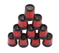 Jaqperd 10 Piezas Anillos de FéRulas con Punta de Golf para Virola de Madera de Golf. 335 Madera de Calle de Conductor