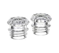 Jaqperd 2 Piezas de Repuesto para Tapa de Vidrio de Percolador, Repuesto para Tapa de Perilla de Vidrio para Cafetera Percoladora, Filtros para Cafetera Superior