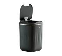 Jaqperd de Basura Inteligente con Sensor AutomáTico, Capacidad de Cubo de Basura, de Basura de InduccióN para Cocina, BañO, Negro