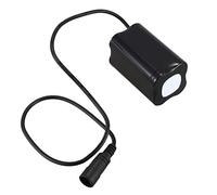 Jaqperd Paquete de Bateria Recargable 6000mAh 8.4v Bicicleta Linterna Frontal +