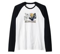 Jaque Mate Divertido del Rey del peón del ajedrez de Voleibol Camiseta Manga Raglan