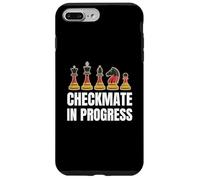 Jaque Mate en Progreso Bandera Alemana Piezas ajedrez Jugador de ajedrez Carcasa para iPhone 7 Plus/8 Plus