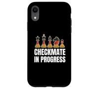Jaque Mate en Progreso Bandera Alemana Piezas ajedrez Jugador de ajedrez Carcasa para iPhone XR