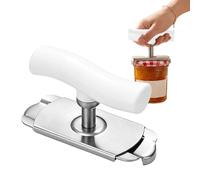 Jar Lid Openers for Seniors, Adjustable Kitchen Bottle Opener Tool, Ergonomic Screw Top Grip Helper Device, Anti Slip Easy Twist Design, Multi Size Opening Aid, 3.35x1.57x2.36in, for Home