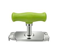 Jar Opener - 4.05 Inch Easy Grip Kitchen Tool | Stainless Steel Opener - Adjustable Non Slip Jar & Bottle Openers for Seniors Women Kids Home Travel Camping BBQ & Parties