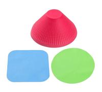 Jar Opener Gripper Pad - Jar Lid Gripper | 3pcs Non-Slip Jars Grippers | Rubber Grippers | Multi-Function Kitchen Gadget | Bottle Lid Opener for Seniors Children Women Weak Hands