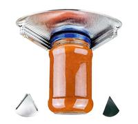 Jar Opener - Reusable Lid Remover Tool, Non Slip Grip Design, Easy Twist Opening Mechanism, Durable | Elderly Assistance Device, Weak Hand Support, Senior Friendly Gadget, Home