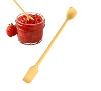 Jar Scraper Spatula, Silicone Double-Headed Spatula Spoon, Non-Stick Butter Spreader, Multipurpose Kitchen Gadget for Baking, Cake, Bread, Cream & Condiments