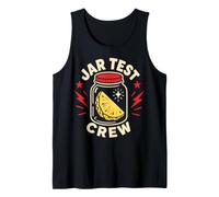 Jar Test Crew Viral Food Humor Camiseta sin Mangas