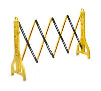 Jar - Valla extensible plastico 0,25-2,5m amarillo -ng.