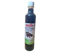 Jarabe de algarroba Parpis Cyprus, miel y melaza, 100% natural puro - 1 paquete de 710 g